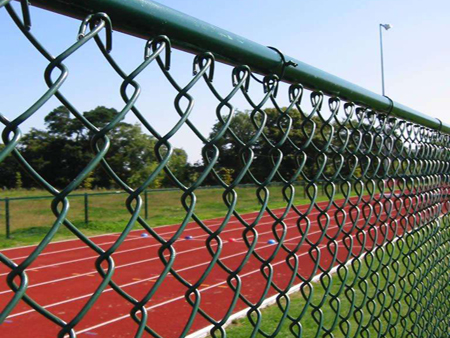 包塑(PVC)勾花網